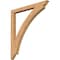Ekena Millwork Thorton Traditional Smooth Bracket, Western Red Cedar, 3 1/2"W x 44"D x 48"H BKT04X44X48THR01SWR - alternate 1